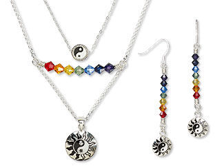 Two-Piece Necklace and Earring Set