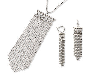 Single-Strand Necklace and Earring Set
