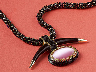 Secrets to Seed Beading Video 9: Peyote, Chenille, Picot Edge Necklace