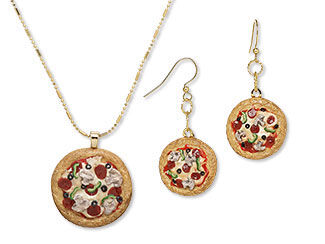 Single-Strand Necklace and Earring Set