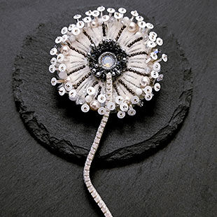 Dandelion Brooch