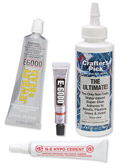 Glues and adhesives