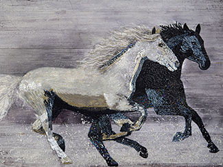 "Into the Wind" Inspirational Bead Mosaic