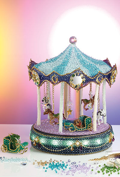 Beaded carousel