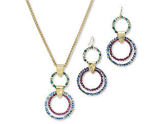 Single-Strand Necklace and Earring Set
