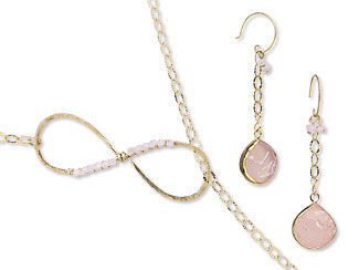 Lariat-Style Necklace and Earring Set