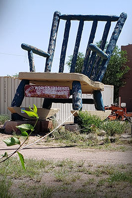 World's largest rocking chair