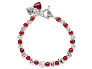 "Go Red" Bracelet