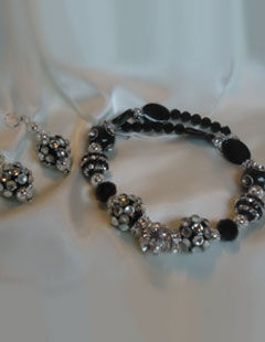 Black Glitter and Glamour