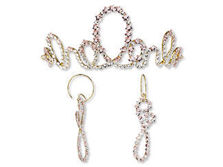 Tiara and Earring Set
