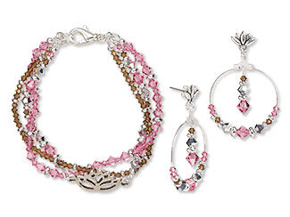 Bracelet and Earrings Set