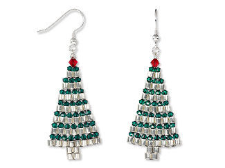 Christmas Tree Earrings