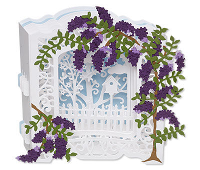 Intricate paper card