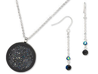 Single-Strand Necklace and Earring Set
