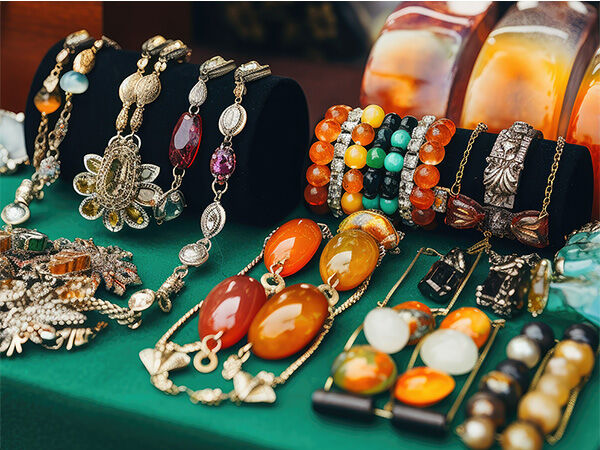 Display of jewelry