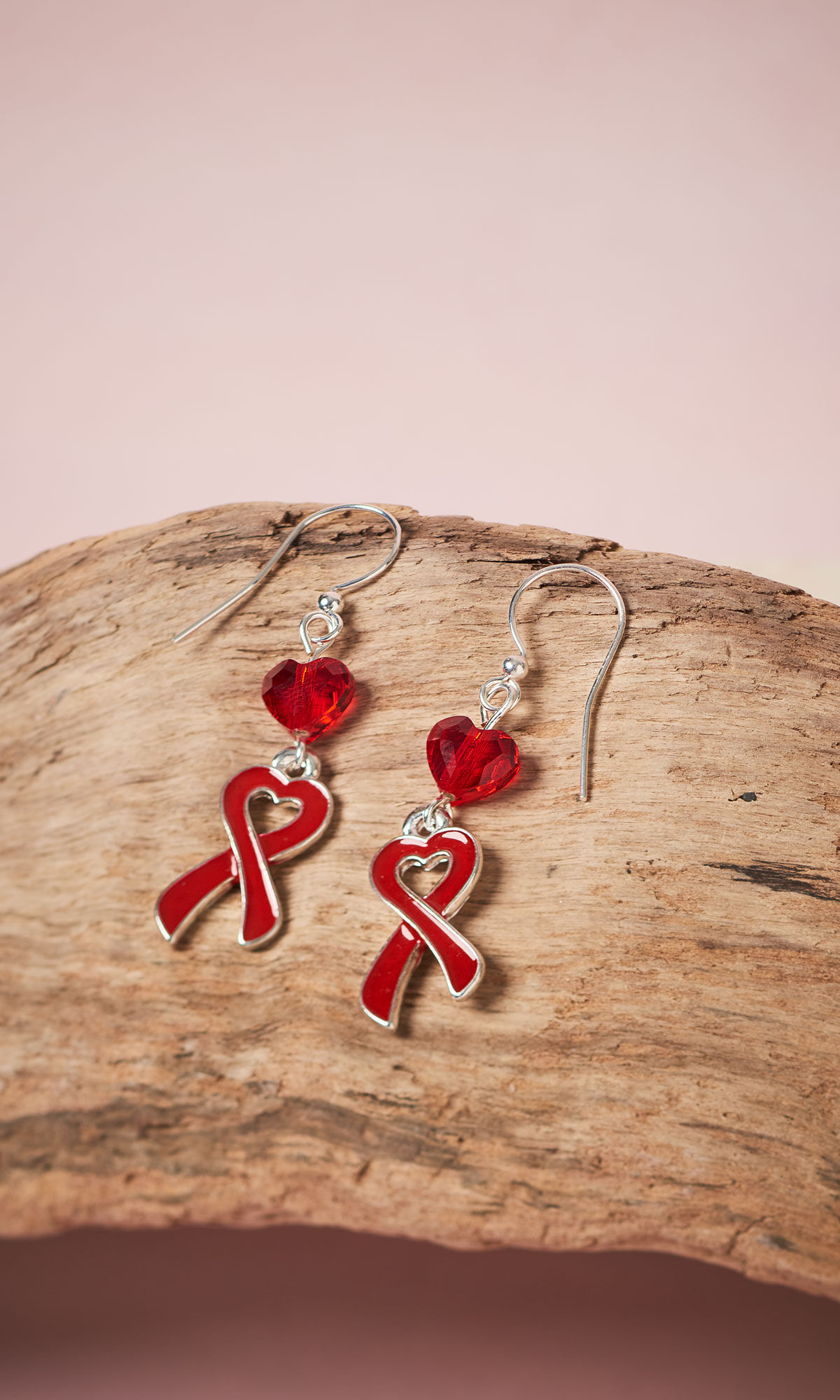 Design Idea RB24 earrings on wood