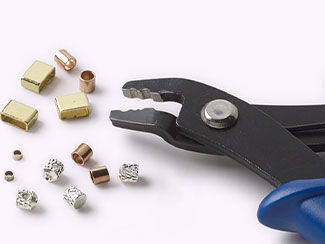 An image of crimps and crimping plier 