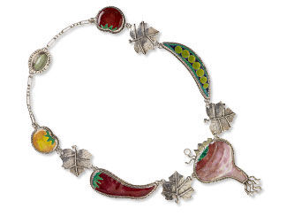 Single-Strand Vegetable Necklace