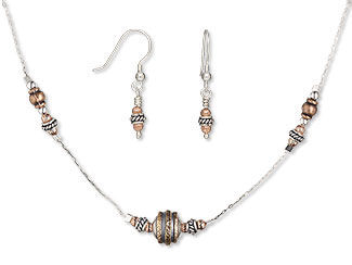 Single-Strand Necklace and Earring Set