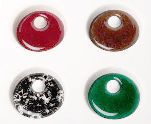 fused glass go-gos