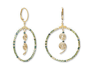 Morse Code Earrings
