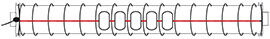 Diagram of warp bar