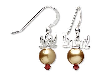 Reindeer Earrings
