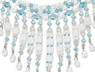 Triple-Strand Necklace and Earring Set