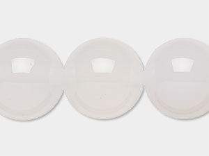 White Agate Beads