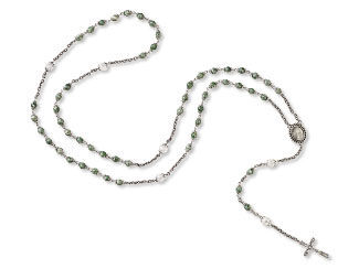 Tree Agate Rosary