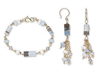 Peruvian Opal Jewelry Set