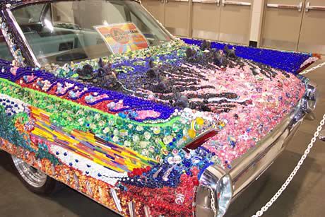 Hood of Cadillac