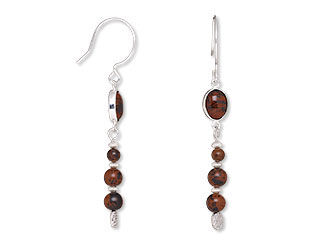 Mahogany Obsidian Earrings