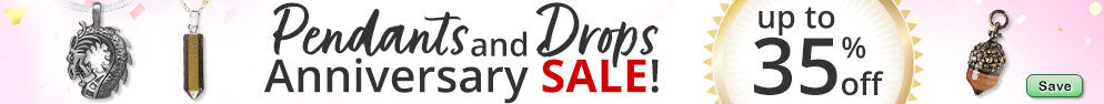 Save on our Pendants and Drops Anniversary Sale with discounts up to 35% off.
