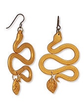 Serpent with Leaf