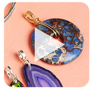 Gemstone bails in a video