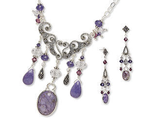 Single-Strand Necklace and Earring Set