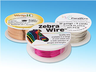 Jewelry-Making Wire: Non-Precious Metal, Colored and Steel Wires