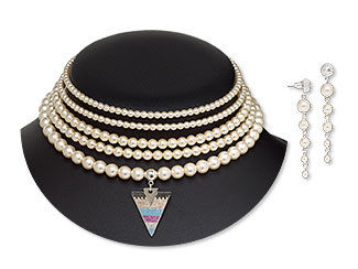 Multi-Strand Necklace and Earring Set