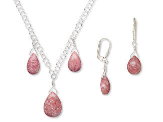 Single-Strand Necklace and Earring Set