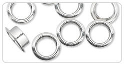 Sterling silver grommet