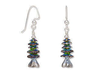Christmas Tree Earrings