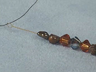Using Twisted Beading Needles