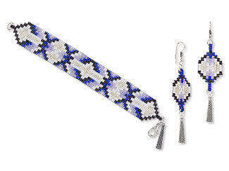 Bracelet and Earrings Set