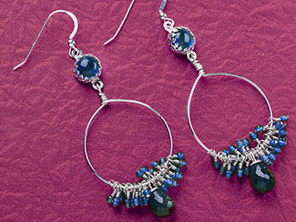 Video Tutorial: Iolite Bead and Cabochon Earrings
