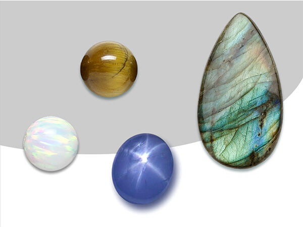 Assorted gemstones