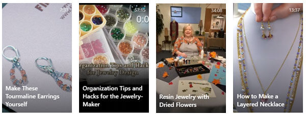 An example of the many IGTV videos on the Instagram profile @firemountaingems.