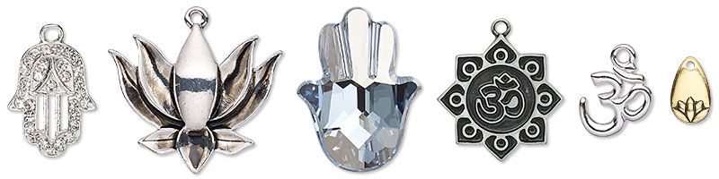 Assorted eastern charms