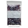 Bag, Tite-Lip™, plastic, clear and white, 4x6-inch top zip with block. Sold per pkg of 1,000. image number 0
