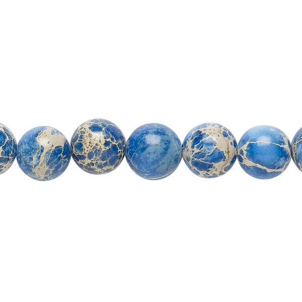 Magnesite 1pkg1, round bead B grade, 15.5-16 inch 8mm image number 0
